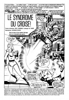 Extrait de Fantastic Four (Éditions Héritage) -53- Le syndrome du Croisé!