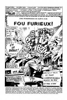Extrait de Fantastic Four (Éditions Héritage) -58- Cinq personnages en quête d'un fou furieux!