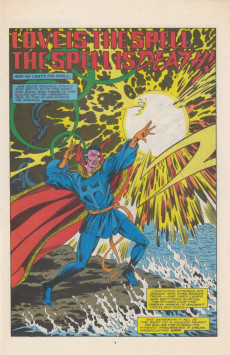 Extrait de Doctor Strange: Sorcerer Supreme (1988) -1- Love is the Spell, The Spell is Death!