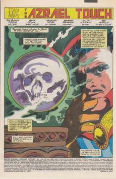Extrait de Doctor Strange: Sorcerer Supreme (1988) -19- The Azrael touch