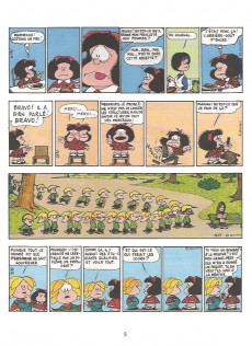Extrait de Mafalda -10c1999- Le club de Mafalda