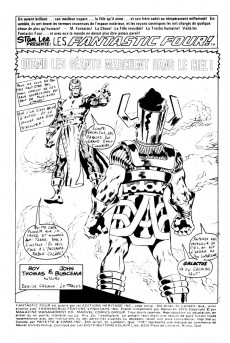 Extrait de Fantastic Four (Éditions Héritage) -64- Quand les géants marchent dans le ciel!