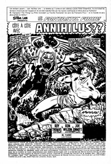 Extrait de Fantastic Four (Éditions Héritage) -6970- Côte à côte avec... Annihilus??