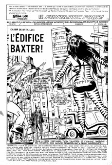 Extrait de Fantastic Four (Éditions Héritage) -7172- Champ de bataille : l'édifice Baxter !