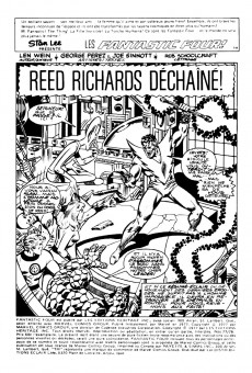 Extrait de Fantastic Four (Éditions Héritage) -7778- Reed Richards déchaîné!