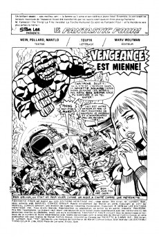 Extrait de Fantastic Four (Éditions Héritage) -8384- Vengeance est mienne!