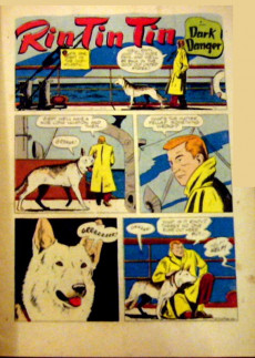 Extrait de Four Color Comics (2e série - Dell - 1942) -434- Rin-Tin-Tin in Dark Danger