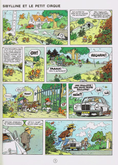 Extrait de Sibylline (Macherot) -4- Sibylline et le petit cirque