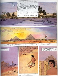 Extrait de L'or du temps (Haziot/Baranger) -1- Fille de l'ombre