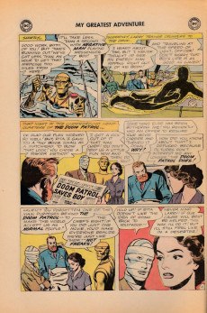 Extrait de My greatest adventure Vol.1 (DC comics - 1955) -85- The furies from 4000 miles below