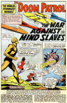 Extrait de Doom Patrol Vol.1 (1964) -97- The war against the mind slaves