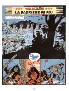 Extrait de Yakari -19b2000- la barrière de feu