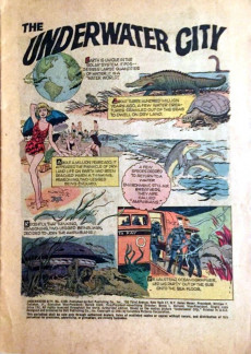 Extrait de Four Color Comics (2e série - Dell - 1942) -1328- The Underwater City