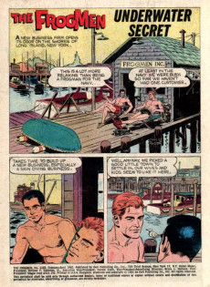 Extrait de Four Color Comics (2e série - Dell - 1942) -1258- The Frogmen