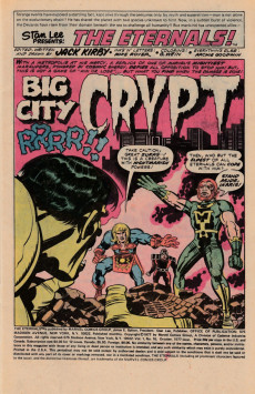Extrait de The eternals vol.1 (1976) -16- Big City Crypt