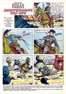 Extrait de Four Color Comics (2e série - Dell - 1942) -1287- Man from Wells Fargo