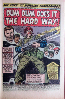 Extrait de Sgt. Fury and his Howling Commandos (1963) -87- 