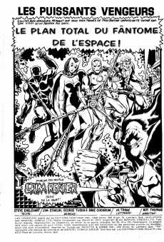 Extrait de Les vengeurs (Éditions Héritage) -35- Le plan total du fantôme de l'espace !