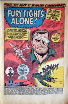 Extrait de Sgt. Fury and his Howling Commandos (Marvel - 1963) -129- Fury Fights Alone !