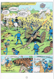 Extrait de Les tuniques Bleues -6b1993-  La prison de Robertsonville 