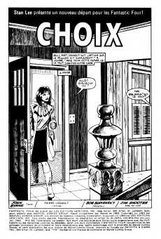 Extrait de Fantastic Four (Éditions Héritage) -151152- Choix