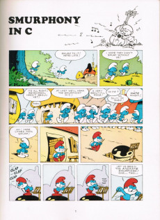 Extrait de Smurfs (Hodder and Stoughton/Dupuis) -3a- Smurphony in C