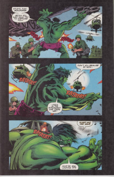 Extrait de The rampaging Hulk Vol.2 (1998) -1- The monster or the man?