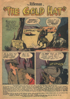 Extrait de The rifleman (Dell - 1960) -6- Issue # 6