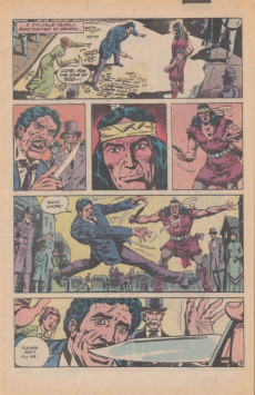 Extrait de Weird western tales (1972) -60UK- The gang of old New York