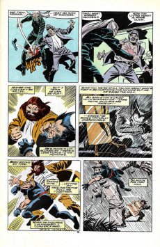 Extrait de Wolverine (1988) -6- Roughouse!