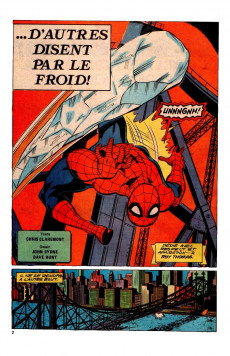 Extrait de L'Équipe Marvel (Éditions Héritage) -5- Spider-Man avec Yellowjacket et la Guêpe - Certains disent que Spidey mourra par le feu...
