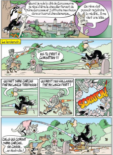 Extrait de Les animorigènes - Les animorigènes. Carcassonne vue du parc