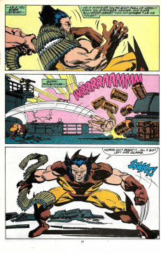 Extrait de Wolverine (1988) -18- All At Sea