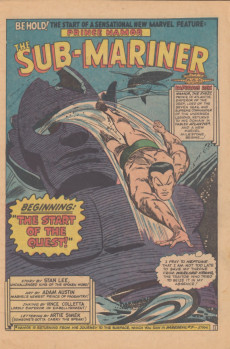 Extrait de Tales to Astonish Vol. 1 (1959) -70- The Start of the Quest!/ To Live Again!