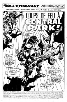 Extrait de L'Étonnant Spider-Man (Éditions Héritage) -37- Coups de feu à Central Park !