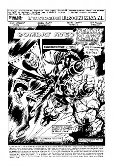 Extrait de L'invincible Iron Man (Éditions Héritage) -26- Combat avec Yellow Claw !