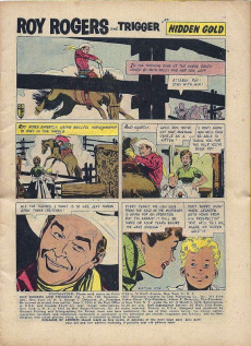 Extrait de Roy Rogers and Trigger (Dell - 1955) -120- Adobe Gold