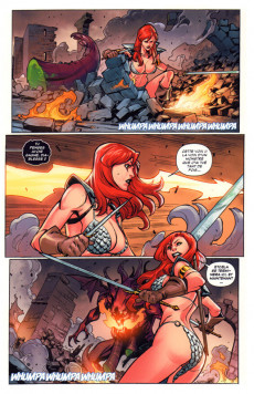 Extrait de Red Sonja : L'autre monde -1- Tome 1