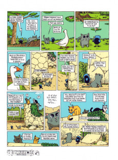 Extrait de Poussin-bleu -1- L'armure d'or