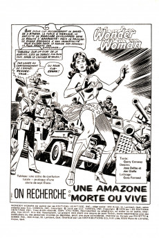 Extrait de Wonder Woman (Éditions Héritage) -1617- On recherche une amazone morte ou vive