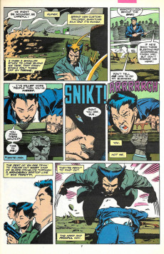 Extrait de Wolverine (1988) -31- Killing Zone