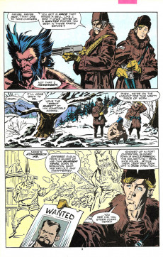 Extrait de Wolverine (1988) -34- The Hunter In darkness