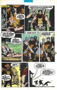 Extrait de Wolverine (1988) -35- Blood Sand And Claws!