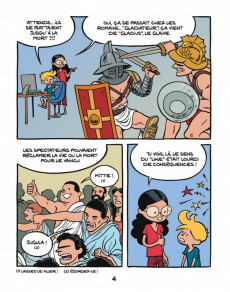 Extrait de Le fil de l'Histoire raconté par Ariane & Nino -6- Les gladiateurs (Jeux de Romains)