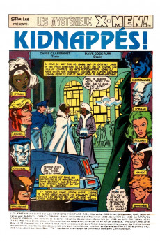 Extrait de Les mystérieux X-Men (Éditions Héritage) -5354- Kidnappés !