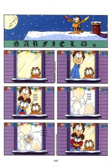 Extrait de Garfield (Presses Aventure) - Festin de Noël