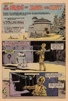 Extrait de Star Wars : Return of The Jedi (1983) -1- Chapter One: In The Hands Of Jabba The Hutt!