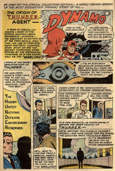 Extrait de T.H.U.N.D.E.R. Agents (Tower comics - 1965) -20- Special collectors edition