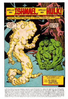 Extrait de L'incroyable Hulk (Éditions Héritage) -166- Appelez-moi Ishmael, appelez-moi Hulk!