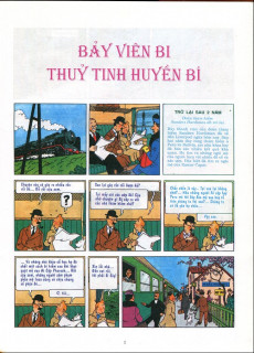 Extrait de Tintin (en langues étrangères) -13Vietnamien- Bay viên bi thuy tihn huyen bi